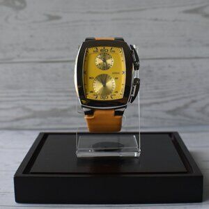 Preowned Guess by Marciano Unisex Watch | Yellow Genuine Leather Strap | Fashion